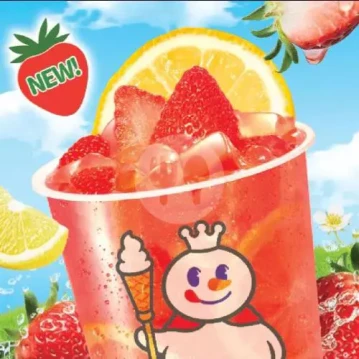 Strawberry Crystall Ball Tea